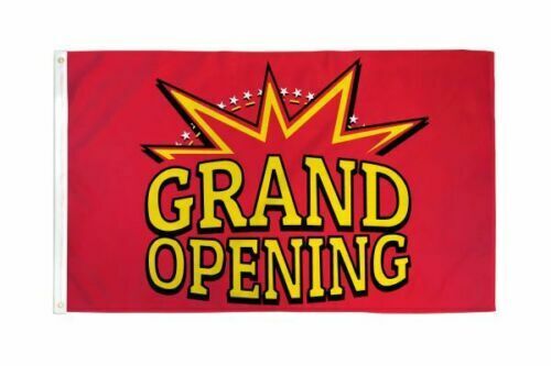 3x5 GRAND OPENING Flag Business Banner Advertising Pennant Store Restaurant Sign