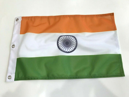 12 x 18 inch 12x18 India  SuperPoly Flag Banner Brass Grommets-On Sale!9 Z26