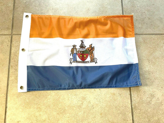 12" x 18"  City Albany, New York   BANNER 12 x 18 FLAG12