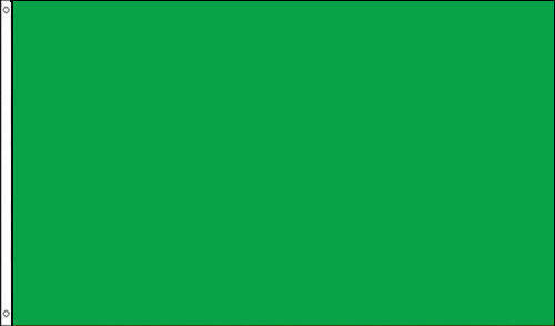 3x5 FT GREEN Flag Solid Color Blank Plain Sign -New