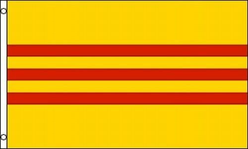 3 Pack South Vietnamese Flag 3x5 ft 1948 - 1975 RVN Republic Saigon Vietnam War