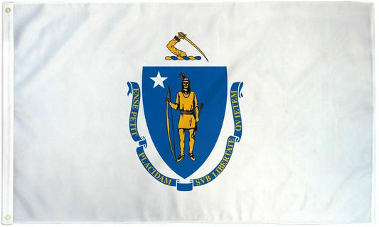 3x5 Foot Massachusetts State Flag Massachusetts MA Flags-New