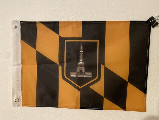 12 x 18 City of Baltimore Maryland Flag 12" x 18" Banner Brass Grommets  Poly 6
