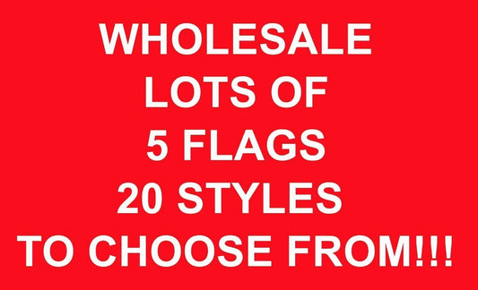 3x5 LARGE LOT OF 5 CHECKERED FLAG WHOLESALE DISCOUNT BANNER YOU PICK