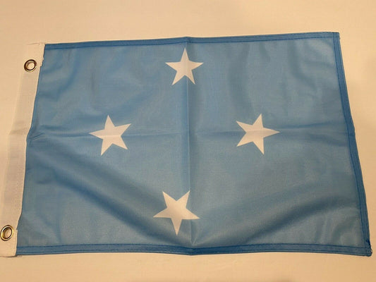 Micronesian Flag 12" x 18" Federated States of Micronesia FSM Pacific Islands 20