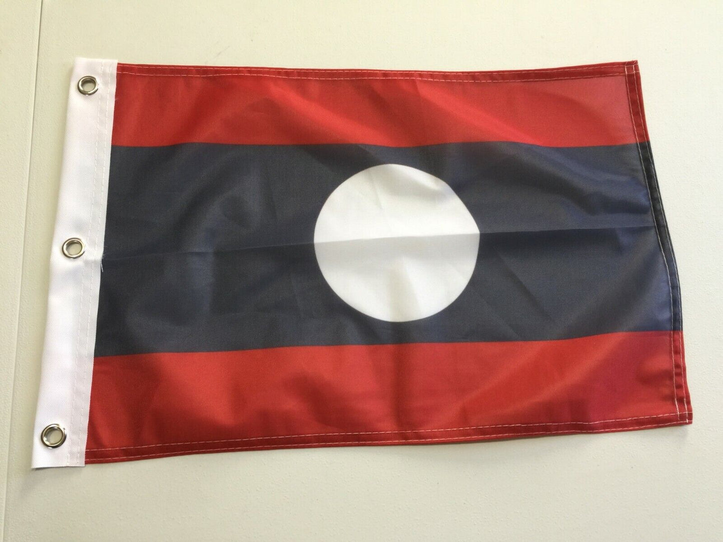 Laos  12" x 18" 12x18 Polyester International Flag 15