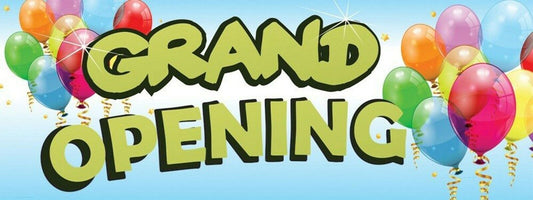 3ft x 8ft Grand Opening Vinyl Banner- New-Free Shipping