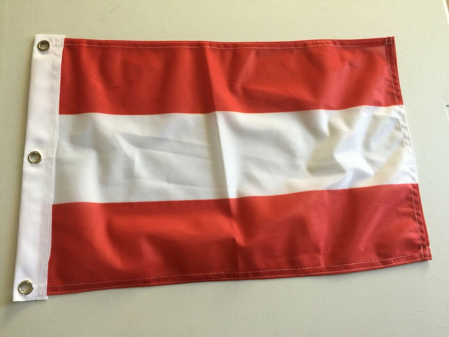 12" x 18"  Austria Austrian Flag 12x18 Banner Brass Grommets fade resistant19