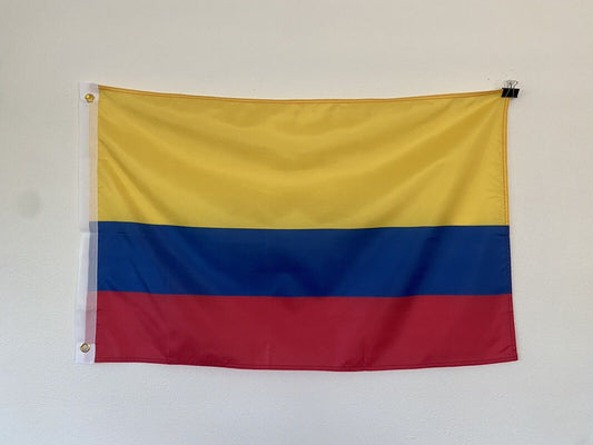 2' x 3' Colombia 100D Polyester Boat Car Flag Z25