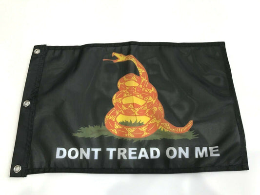 12x18 12"x18" Don't Tread on Me Car Boat Super Polyester Flag-ON SALE!43