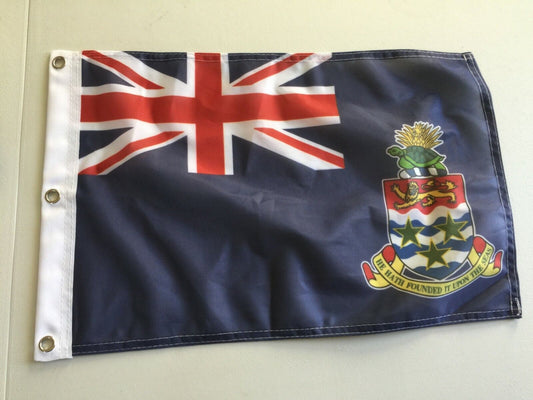 Flag of the Cayman Islands 12" x 18"  Grand Cayman Brac Little Caribbean17