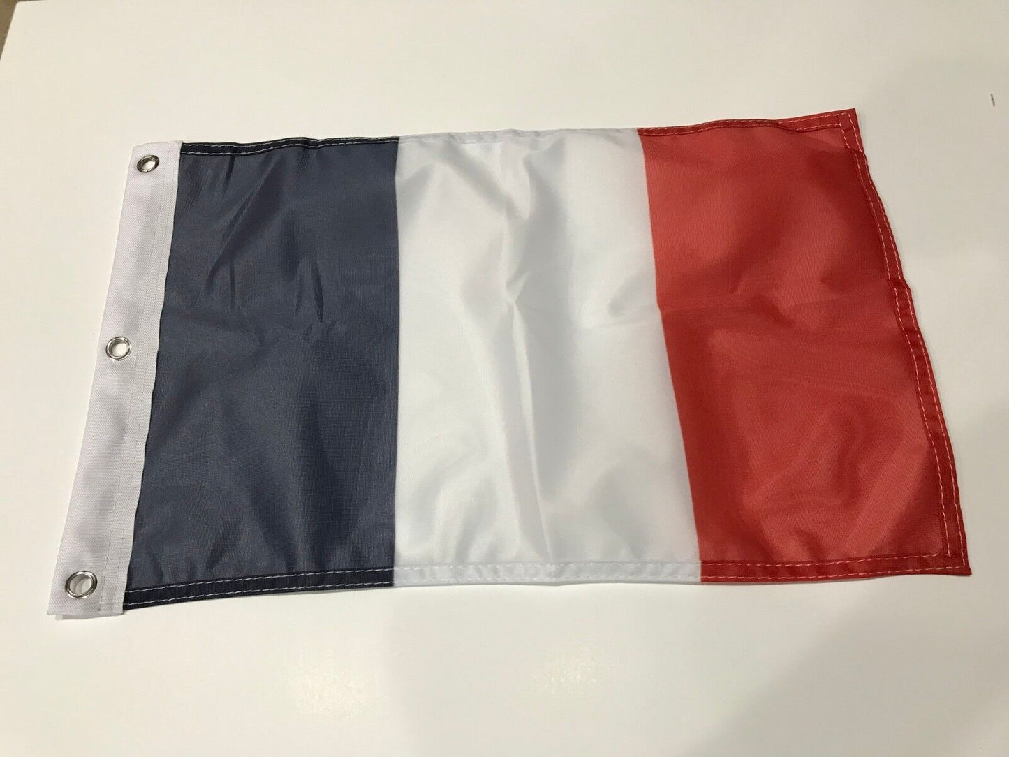 12x18 12''x18'' France French Super Polyester Boat Flag Banner Grommets-ON SALE3