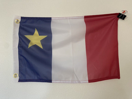 12x18 12"x18" Canada Acadiana Polyester Flag Z13