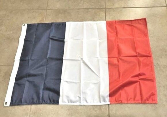 2x3 French France Flag 2'x3' House Banner grommets super polyester 35