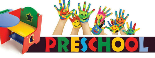 3ft x 8ft Preschool Vinyl Banner- New-Free Shipping