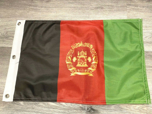 12" x 18"  Flag of Afghanistan  with 3 grommets banner  -29
