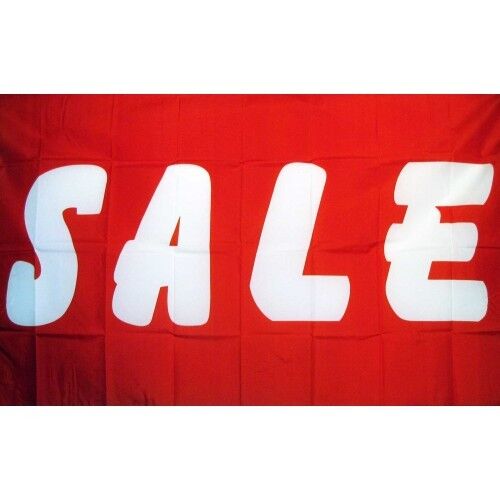 SALE Flag Store Advertising Banner Business Pennant Sign Indoor Outdoor 3x5 Foot