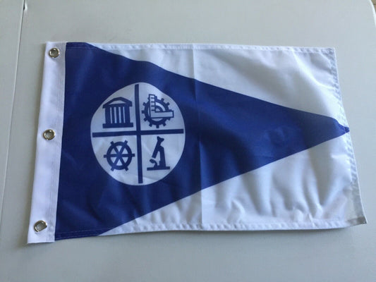 City of Minneapolis, Minnesota 12" x 18" Polyester Flag Banner Car Boat12