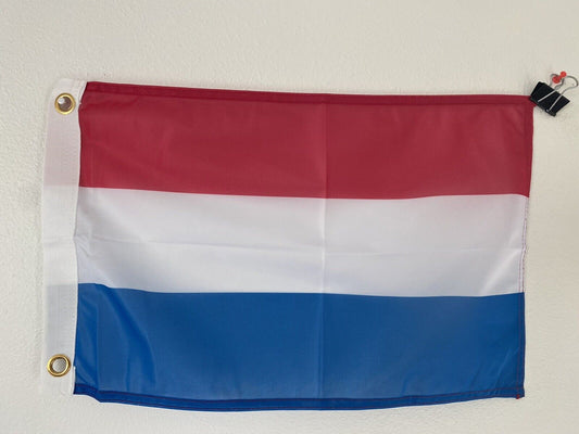 12 x 18 Inches  Luxembourg Country Banner Flag Polyester  12" x 18" Flag Z15