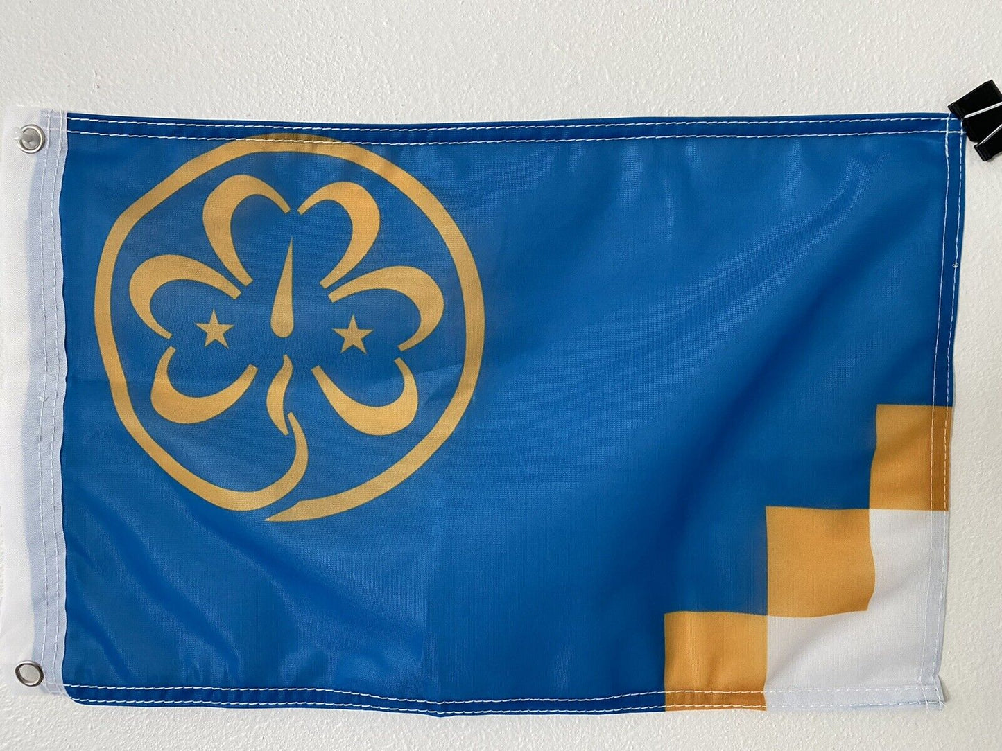 World Association of Girl Guides and Girl Scouts Flag 12" x 18" Poly18