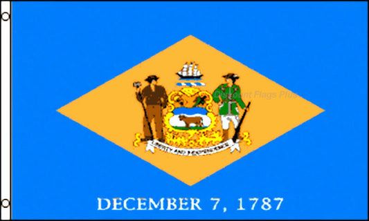 Delaware State Flag 3x5 Polyester 1787-New