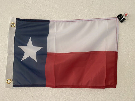 12x18 12"x18" State of Texas Lone Star Boat Car Bike Flag Banner fade Poly4-Z12