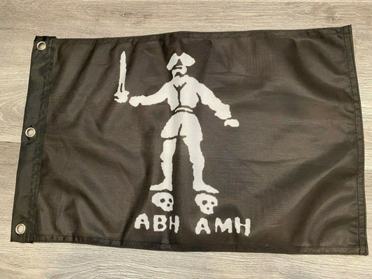 Black Bart Roger Pirate Flag 12" x 18" Poly21