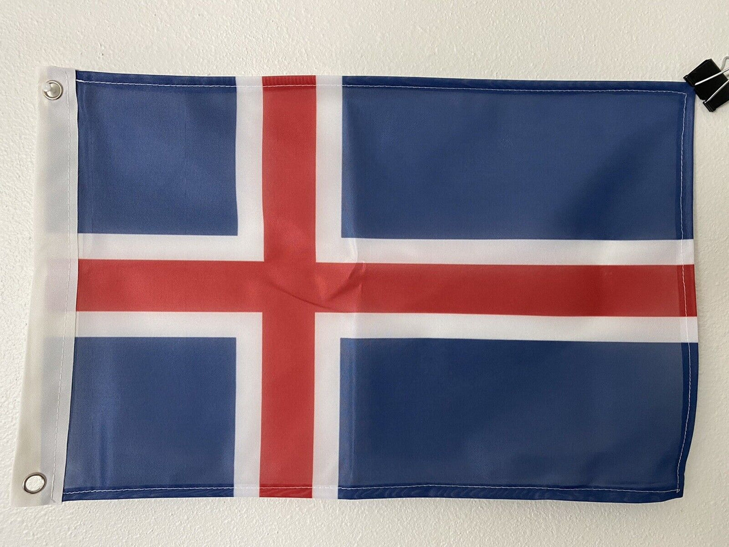 12" x 18"  ICELAND FLAG EUROPEAN 12x18 FLAGS NEW ICELANDIC 18