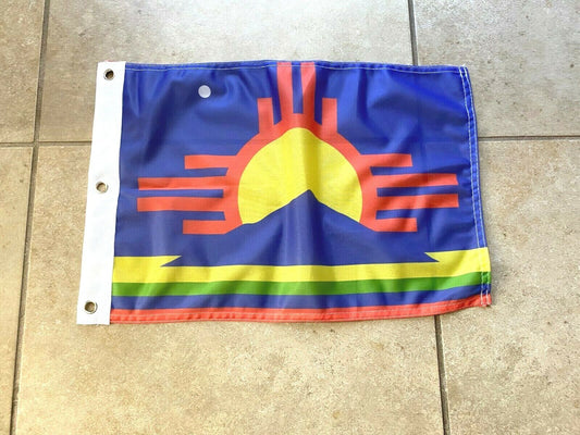 12 x 18 12" x 18" City Roswell, New Mexico  Flag Banner Grommets31