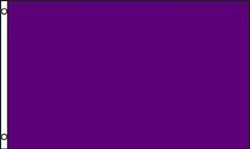 3x5 Solid Plain Purple Flag 3'x5' house banner super polyester-New