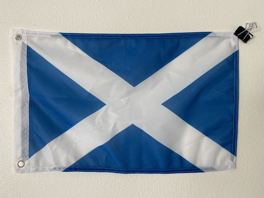 12" x18"  Scottish Flag Scotland Banner Polyester 12x18  Country Flags B2