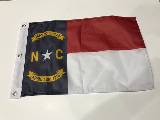 12x18 12"x18" State of North Carolina Super Polyester Flag Garden-Sale1-Z16