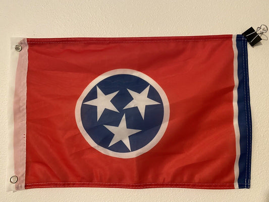 12x18 12"x18" State of Tennessee Sleeve Flag Boat Car Garden ON SALE!1