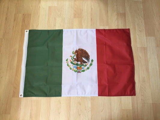 2X3 MEXICO FLAG MEXICAN PRIDE FLAGS NEW 2'X3' FOOT ON SALE!