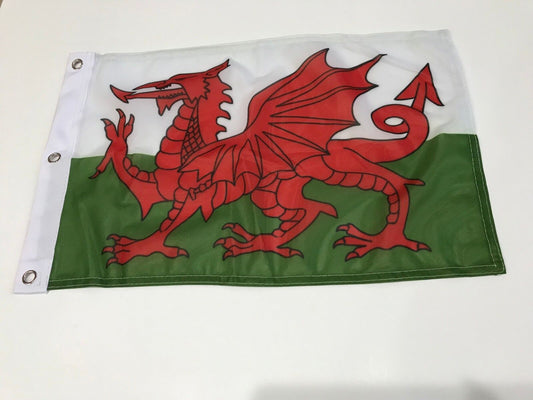 12x18 12"x18" Wale Welsh Super Polyester Flag Boat Car Garden ON SALE!11