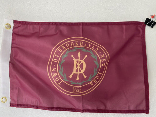 12" x 18" City of Brookhaven, New York  Flag Polyester Flag Banner-Z19