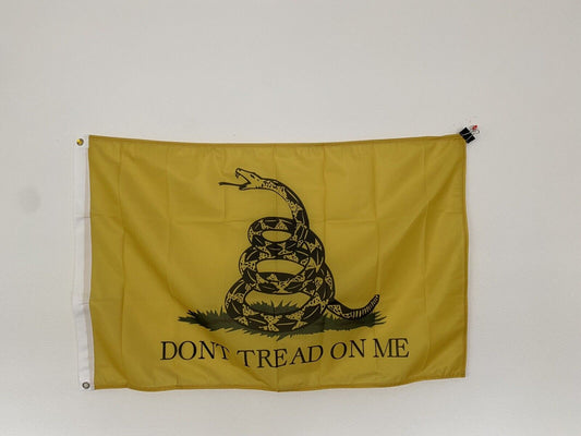 GADSDEN "DON'T TREAD ON ME" TEA PARTY FLAG 2'X3'-FREE SHIPPING-ON SALE!