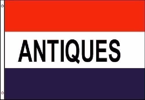 ANTIQUES Flag 3x5 Business Advertising Sign Shop Store Z30