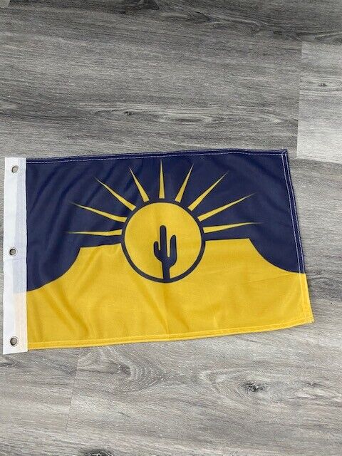 12" x 18"  City of Mesa, Arizona Flag  12x18 Banner Brass Grommets32