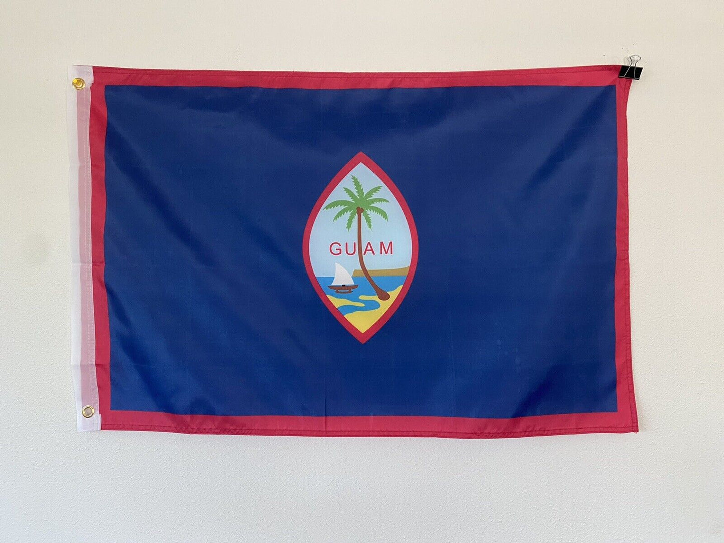 2' x 3' Guam 100D Polyester Boat Car Flag Z25