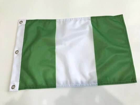 12x18 12"x18" Nigeria Country Motorcycle Boat Super Polyester Flag 20-Z16
