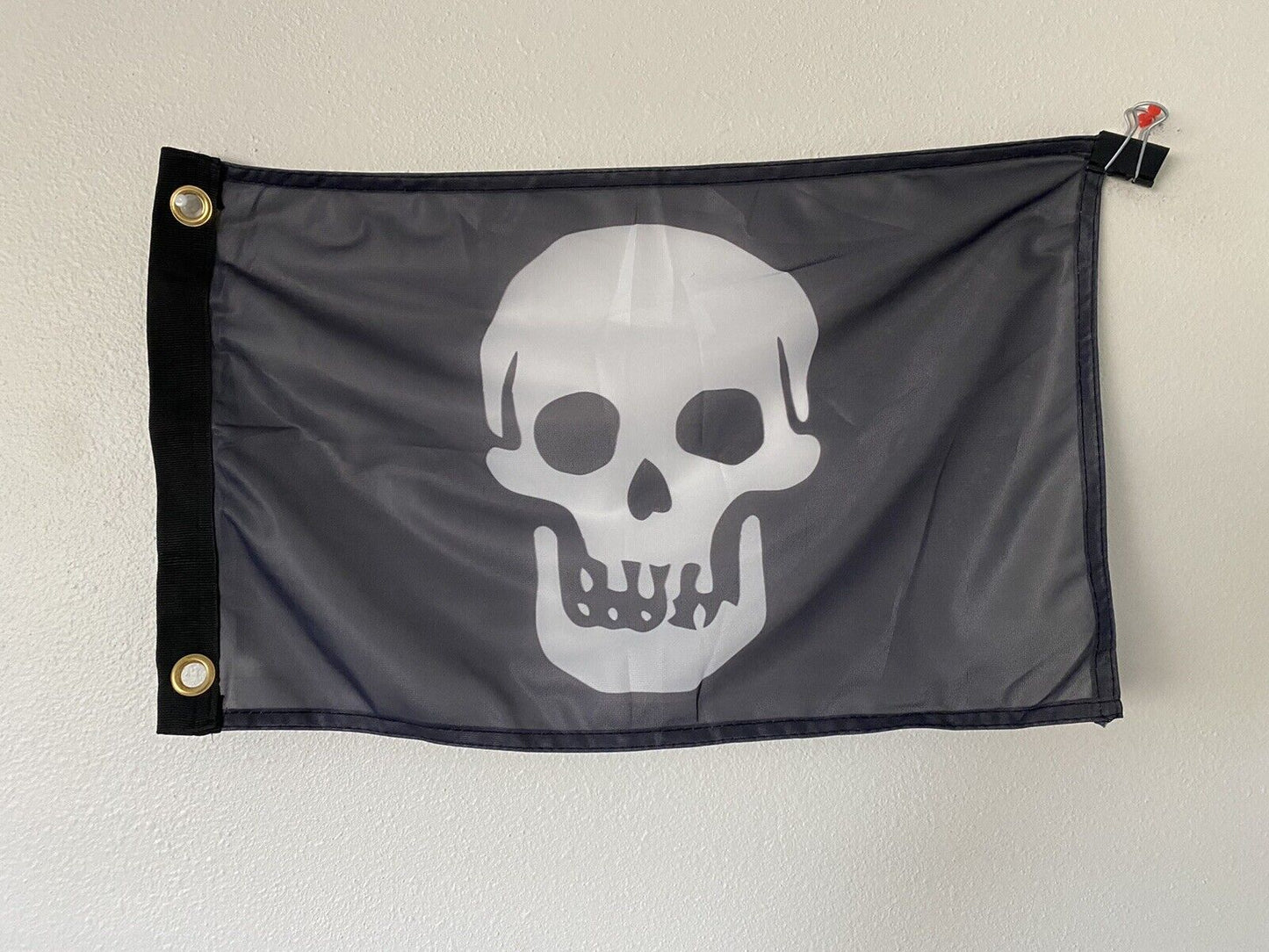 12x18 Pirate  Jolly Roger Flag  Boat Flag New Z5