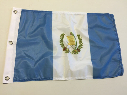 12" x 18" Guatemala  Quality Flag 12x18  House Banner Grommets Polyester20