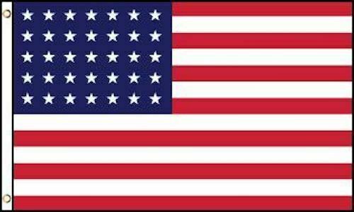 "35 STAR" flag 3x5 ft USA- New