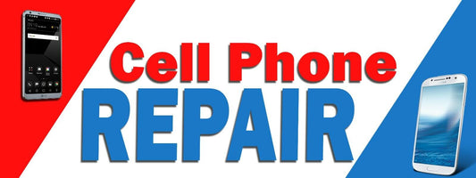 3ft x 8ft Cell Phone Repair Vinyl Banner- New-Free Shipping