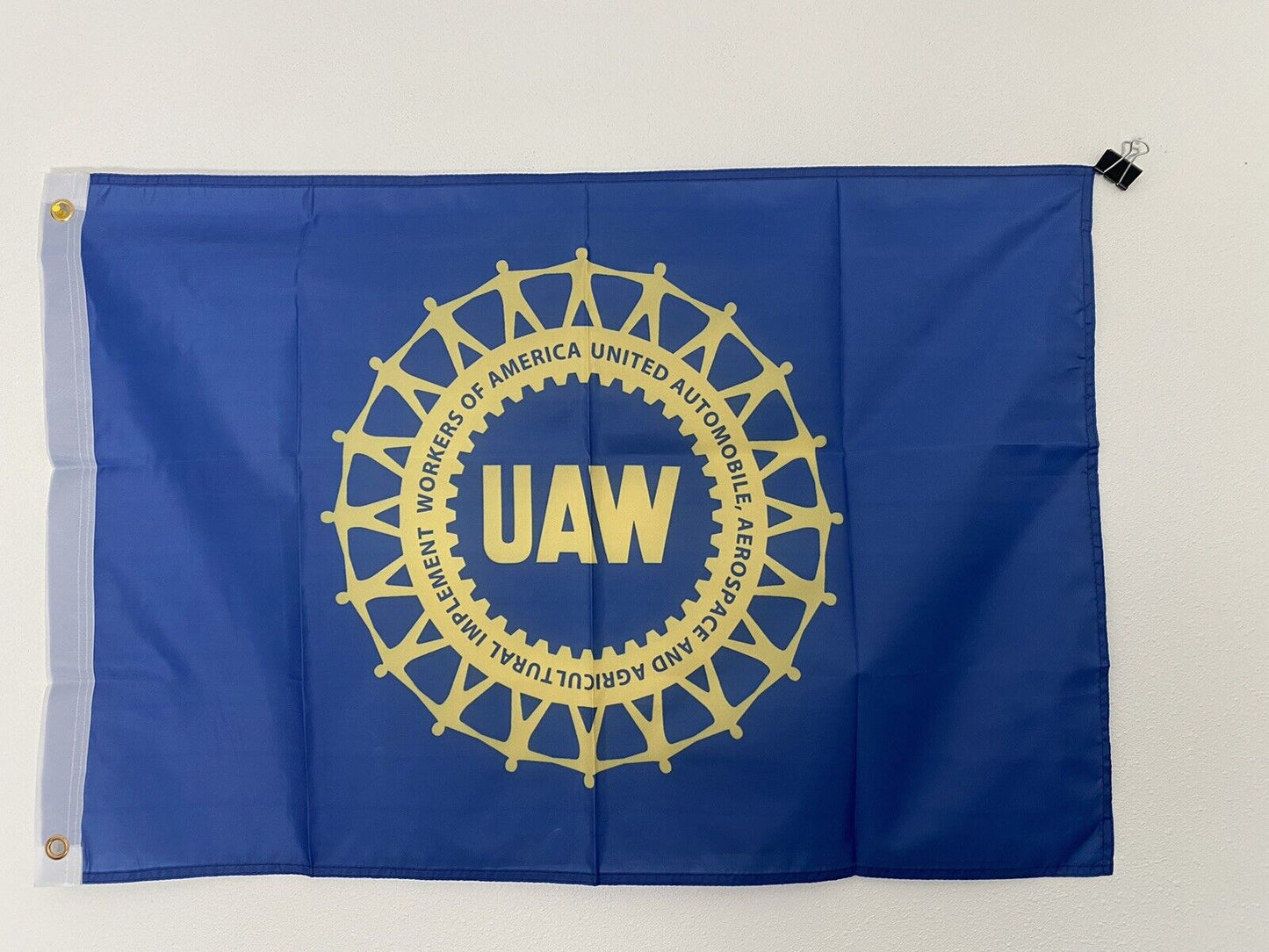 2 x 3 Ft 2' x 3' UAW United Automobile Workers Aerospace and Agricultural Z18