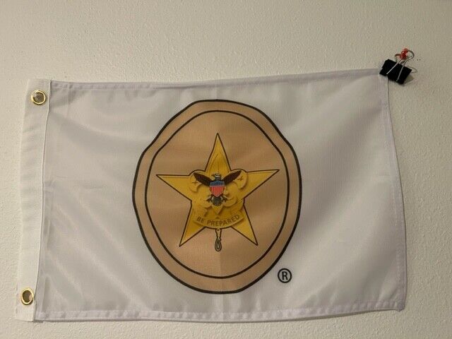 12" x 18" Scouts BSA flags Scout, Tenderfoot, Second, First, Star, Life, Eagle