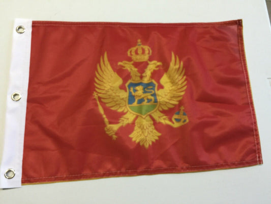 12" x 18"  Montenegro Flag Country Banner 12x18 New Indoor Outdoor 18