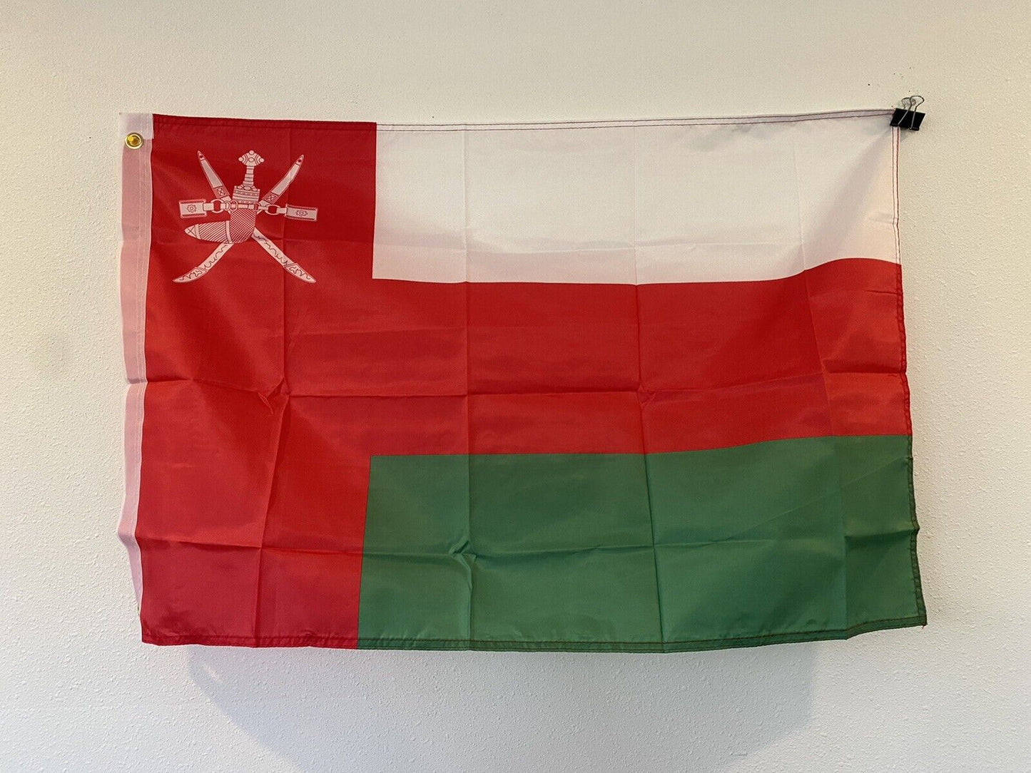 2 x 3 Feet Oman Country 100D Polyester  2' x 3' Flag Z6