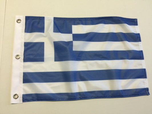12" x 18"  GREECE FLAG GREEK FLAGS 12x18 EUROPEAN NEW BANNER  Z8